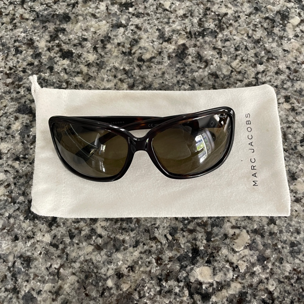 Marc Jacobs Polarized Tortoise Sunglasses